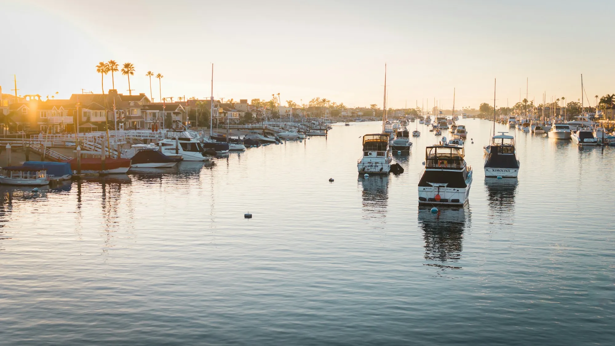 Find Out What's Actually in Your Water Fishing boats moored in a calm harbor